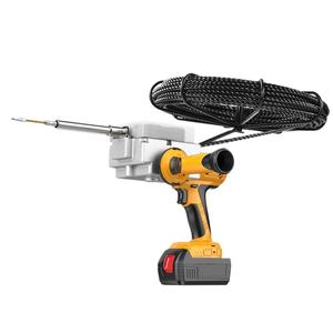 Machine à fileter les tuyaux en cuivre sans balais à haute tension, transfrontalière, à batterie au lithium, <span class=keywords><strong>tire</strong></span>-fils <span class=keywords><strong>électrique</strong></span> entièrement automatique - Product Image 1