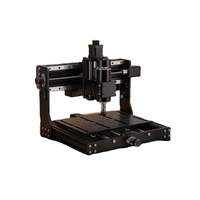 Mini routeur CNC pour le bois 3020 Plus, machine de gravure laser de bureau 500W avec broche 40W pour la fabrication de panneaux, cartes d'invitation et usage domestique/professionnel