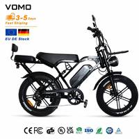Vélo électrique VOMO X80 PRO, cadre en acier, freins à disque hydrauliques, assistance au pédalage 7 vitesses, batterie lithium 15Ah, vélo de ville électrique sans balais