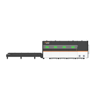 Machine de découpe laser fibre haute puissance 12000W pour métaux, avec rail de guidage HIWIN et système de contrôle Fuji Cypcut, prend en charge les formats AI/BMP/PLT