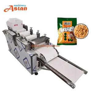 304 stainless steel sticky rice crust making machine/ chin chin snack food forming production line