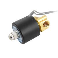 صمام لولبي كهربائي NPT1/8 "12 فولت تيار مستمر 2W-025-06 N/C G1/8 لماكينة غسيل الهواء بالماء وغاز الديزل صمامات القدم
