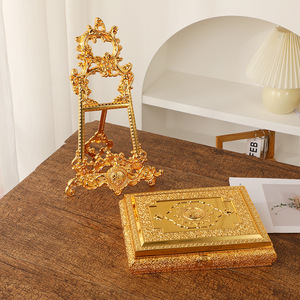 กล่องใส่หนังสือกุรอานอัลลอยมุสลิมของตกแต่งรอมฎอนอิสลาม - Product Image 2