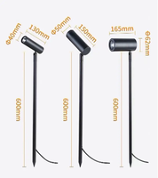 Lampes de jardin à LED Éclairage paysager à pointes Lampes de jardin à LED