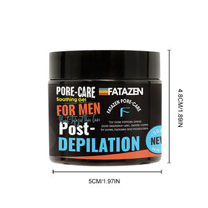 GUOCUI BIO TECH etiqueta privada al por mayor suave calmante vegano <span class=keywords><strong>depilación</strong></span> cuidado belleza hidratante Reparación de poros cuidado Gel para hombres - Product Image 6