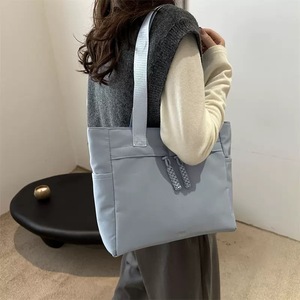 Bolso de Hombro Japonés de Gran Capacidad para Mujer, Bolso Tote Casual de Moda para el Hombro, <span class=keywords><strong>Bolsos</strong></span> de Lona con Cremallera para la Universidad - Product Image 5