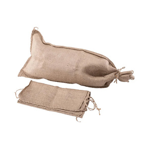 Sac de sable en jute de qualité tactique conçu pour une utilisation sur le terrain, des barrières contre les inondations et des projets de stabilisation rapide du paysage - Product Image 2