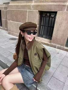 <span class=keywords><strong>Chaleco</strong></span> corto sin mangas Vintage <span class=keywords><strong>de</strong></span> plumas <span class=keywords><strong>de</strong></span> <span class=keywords><strong>ganso</strong></span> <span class=keywords><strong>de</strong></span> alta calidad para <span class=keywords><strong>mujer</strong></span>, <span class=keywords><strong>chaleco</strong></span> informal <span class=keywords><strong>de</strong></span> piel <span class=keywords><strong>de</strong></span> zorro, abrigos <span class=keywords><strong>de</strong></span> plumón para <span class=keywords><strong>mujer</strong></span> - Product Image 2