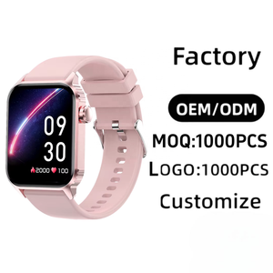 Montre connectée de luxe, écran tactile complet, tracker de fitness sportif, application Dafit pour iOS Android, montres connectées personnalisées directement de l'usine - Product Image 1