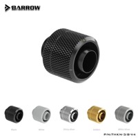 Raccord à connexion rapide à tête épaisse de 3/8 pouces THKN-3/8-V4, connecteur de refroidissement liquide pour ordinateur pour tuyaux
