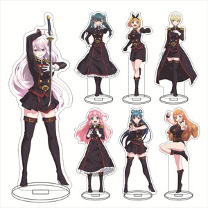 Anime Mato Seihei No Slave Stand Modèle Uzen <span class=keywords><strong>Kyoka</strong></span> Azuma Himari Azuma Yachiho Figure Acrylique Modèle Bureau Décor Collection Cadeau - Product Image 1