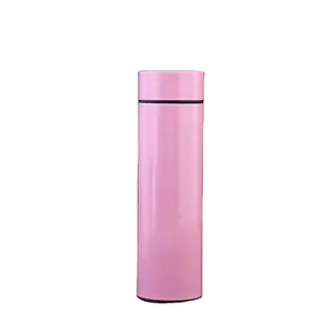 High Quality Double Wall Vacuum Insulated Stainless Steel Smart Water Bottle With Led Digital Temperature