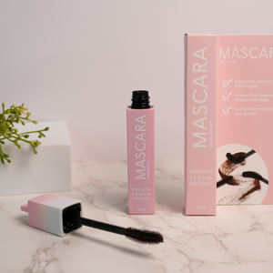 Péptido de biotina orgánica a granel coreano vegano fibra libre de aceite crecimiento de pestañas suero volumen pestañas Máscara ajustable personalizada - Product Image 4