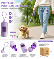 Sacs à déjections canines biodégradables, simples, imperméables, pour les déchets d'animaux, respectueux de l'environnement