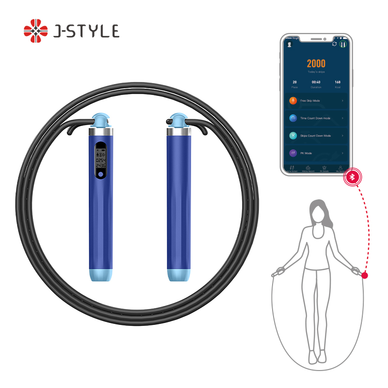 J-Style Adjustable Digital Counter Skipping Jump Rope Smart Jump Rope With APP