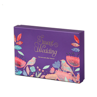 Cadeau de fête des mères sur mesure Hijab magnétique de luxe Satin châle foulard en soie boîtes d'emballage boîte-cadeau d'emballage en papier