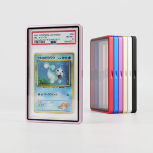 Boîtier en métal pour cartes <span class=keywords><strong>de</strong></span> jeu <span class=keywords><strong>de</strong></span> collection, personnalisé en vrac, multicolores, avec protection magnétique pour cartes <span class=keywords><strong>de</strong></span> jeu d'élite - Product Image 4