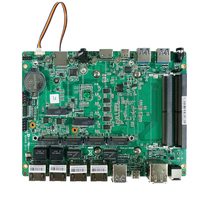 Mini PC industriel AMD avec processeur Ryzen 7 8845HS ou 5 7640HS, 2 ports 10G, 2 ports 2.5G, 4 ports LAN, pare-feu, combo CPU/RAM, carte mère AI NAS