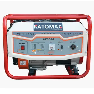 Katomax generador de queroseno de inicio automático 8kw 8kva Fase 3 de gasolina barato generador de exportación al por mayor