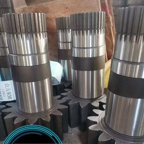 Excavator Spare Parts Swing Motor Parts LG936/XCMG370 Rotating Shaft for Slewing Bearing