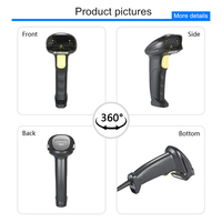 YHDAA 2D CMOS Scanning Gun Support OEM Lector De Código De Barras USB Wired Barcode Reader Scanner para sistema Pos