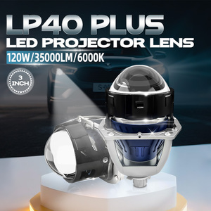 Xenplus <span class=keywords><strong>Nuova</strong></span> <span class=keywords><strong>Generazione</strong></span> LP40 PLUS 120W 6000K 35000LM Proiettore Bi-LED da 3.0 Pollici con Sistema Smart AFS per Fari Auto - Product Image 2