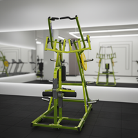 Appareil de musculation professionnel à charge libre en acier pour tirage vertical (Lat Pulldown) réglable, pour le dos et les bras, avec caractéristiques de sécurité durables, équipement de gym