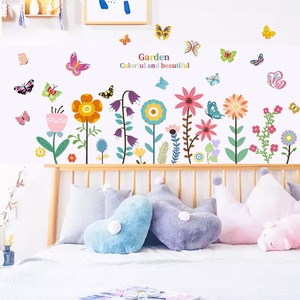 Inspiring Safety Tips and Slogans Wall Stickers for Primary <strong>School</strong> <strong>Classroom</strong> <strong>Decoration</strong> Featuring Beautiful Flower Motif - Product Image 1