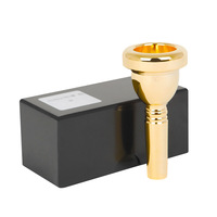 12.7mm Tenor Trombone Mouthpiece Professional Brass Instrument Accessories 5G Horn Mouth Coarse Musical Instrument Parts