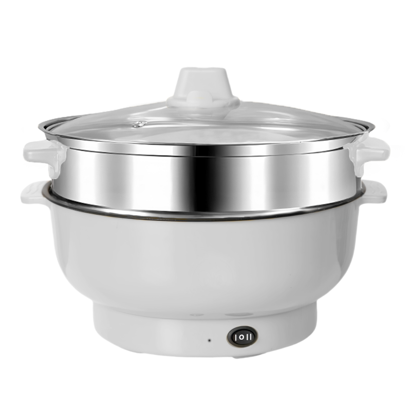 White-20-28CM-Stainless Steel Steamer Basket
