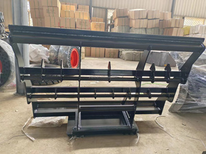 MINI niveleur de terre d'attachement de chargeur de boeuf de dérapage GT-V02 le matériel modèle du moteur Q345B - Product Image 3