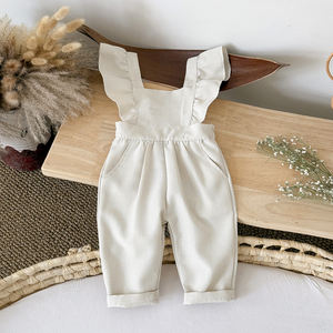 Jumpsuit bayi musim panas baru 2025 dengan Jumpsuit musim panas Lengan terbang kecil - Product Image 3