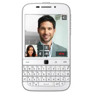 Miễn phí vận chuyển cho Blackberry Q20 cổ điển màu Trắng ban đầu GSM thanh QWERTY di động giá rẻ điện thoại di động điện thoại thông minh qua đường bưu điện