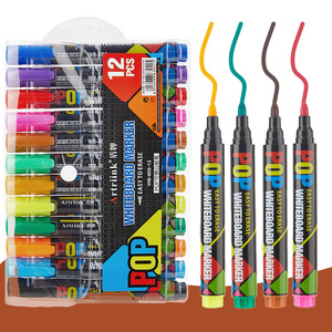 Pennarelli Lavabili e Cancellabili per Lavagna - Penne Speciali per Insegnanti, Disegno per Bambini, Educazione in Classe - Product Image 2