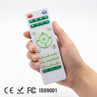 Controles Remotos de Aleación de Aluminio con IR y RF para Tecnología de Control por Voz, Modelo WRT8831 para Uso con TV