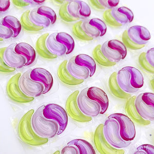 Boule de lavage innovante Sakura écologique OEM, détergent à <span class=keywords><strong>lessive</strong></span> à base de tensioactifs, capsule de lavage, détergent en capsules - Product Image 5