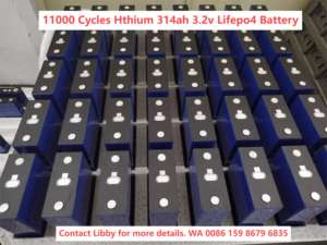 12000 Cycli 330ah 320ah Hthium 3.2V 314ah Lifepo4 Batterij Hithium Lithium Ion Cel Akku Voor 12V 48V Zonnebatterij - Product Image 6