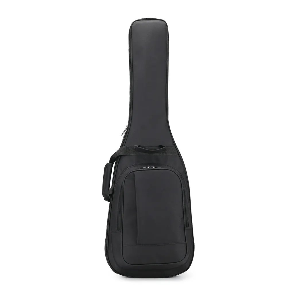 Electric Guitar Bag Thickened Sponge 600D Oxford Fabric Instrument Bag with Livable Shoulder Back Storage Set Lightweight
