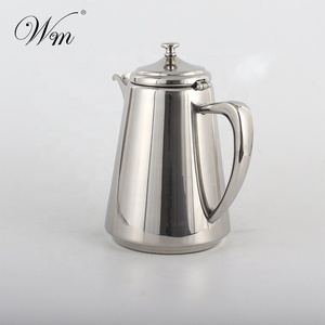 Dispensador cónico de bebidas de acero inoxidable de 1700ml <span class=keywords><strong>con</strong></span> tapa para té, café, jugo, leche, limón, <span class=keywords><strong>agua</strong></span> en restaurantes - Product Image 3