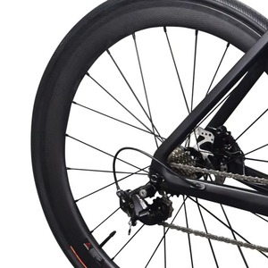 2024 700C a través del eje <span class=keywords><strong>Carbon</strong></span> Performance Road Racing Bike 22 velocidades y freno de disco 12-142 - Product Image 5