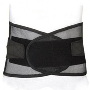 Lumbar support <b>belt</b>, <b>elastic</b> waistband, breathable mesh waistband, lumbar support, steel plate lumbar support, waist cincher - - Product Image 2
