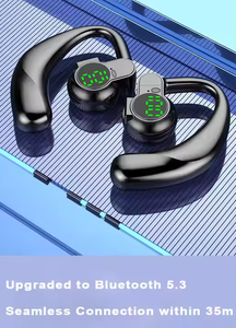 Auriculares Inalámbricos Deportivos OWS con Pantalla Digital Giratoria LED, Auriculares de Conducción Ósea de un Solo Oído - Product Image 4