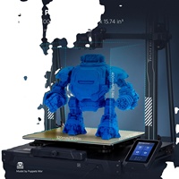 ELEGOO Grosir Neptune 3 Plus Volume Cetak Besar 320x320x400mm Printer 3D FDM Desktop