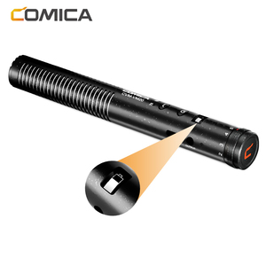 Micrófono de Condensador Supercardioide <span class=keywords><strong>Comica</strong></span> CVM-VM20 con Filtro de Baja Frecuencia Ajustable de 75/150Hz y Pantalla OLED de Energía Visual - Product Image 2