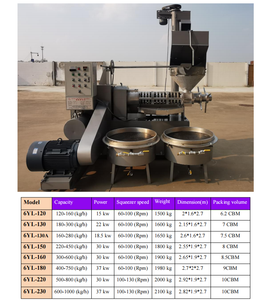 Máy chiết xuất dầu Hạt tiêu đen tự động cho dầu mè óc chó đậu nành - Product Image 2