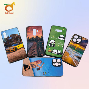 Máy bán hàng tự động cung cấp ốp điện thoại TPU+PC đen cho iPhone 16 15 14 13 Pro Max, mềm, trong suốt, chống sốc - Product Image 2