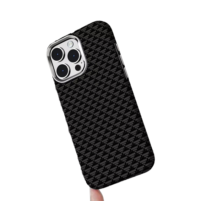 Luxury Men Style Magnetic Shockproof iPhone for Kevlar Phone Case