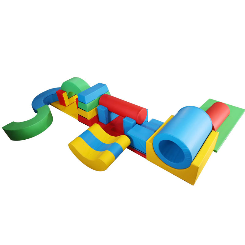 Macaron Color Soft Play Equipment for