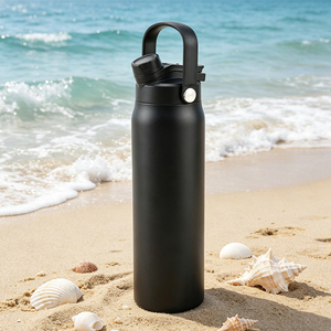 Professional OEM Vacuum Insulated Water Bottle Customized 32oz Stainless Steel Tumbler 2-in-1 Dust-proof Sport Lid and Straw - Product Image 1