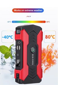 Démarreur de voiture 1000A avec compresseur d'air 150 PSI, <span class=keywords><strong>booster</strong></span> de <span class=keywords><strong>batterie</strong></span> portable 28000 mAh, pompe de gonflage de pneus 12V pour camion - Product Image 3